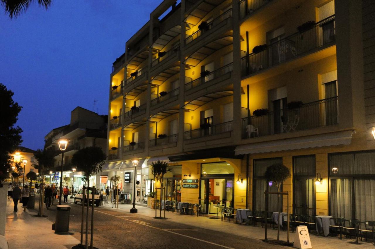 Hotel Baden Baden Riccione Exterior photo